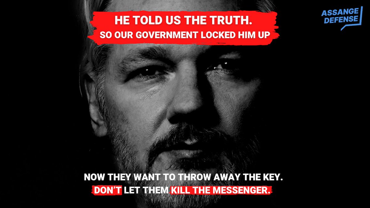 He told us the truth. #FreeAssange

Sign the petition here: ow.ly/5Enr50HBYCV