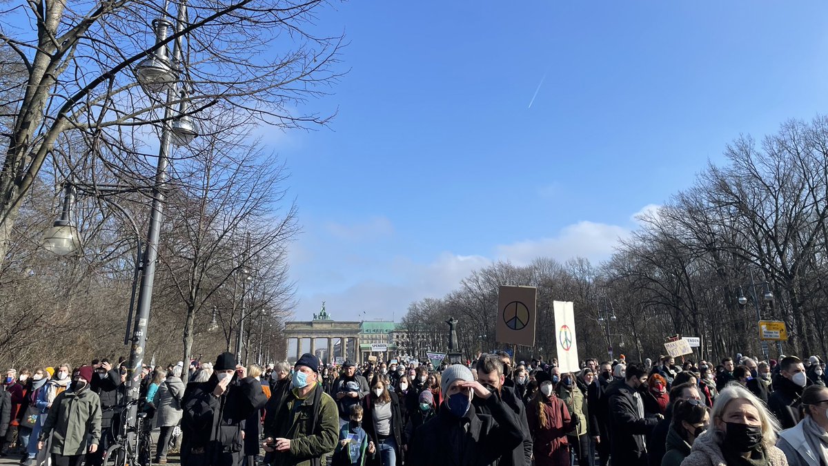 Berlin stands with Ukraine. #UkraineKrieg