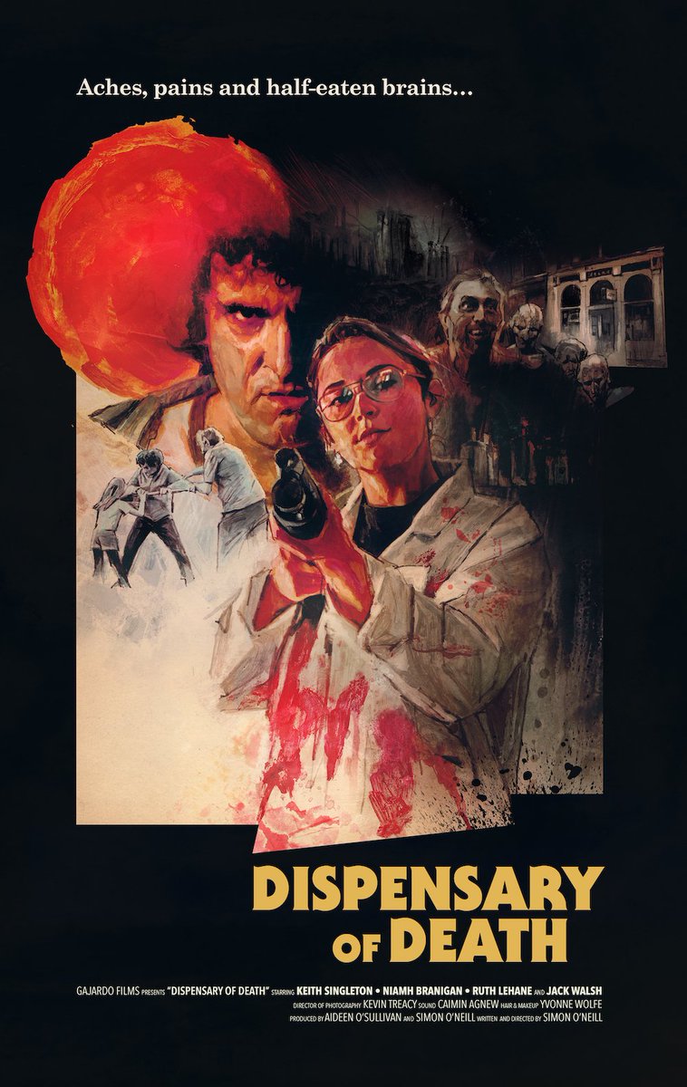 Simon O'Neill (@sim_oneill) on Twitter photo "Aches, pains and half-eaten brains!" Find them all at the 'Dispensary of Death', my new #shortfilm #2, screening this month @LondonHorrorSoc & @MadridIndie. Poster art by the man/myth/legend <a href="/studiotstella/">Tony Stella</a> "Aches, pains and half-eaten brains!" Find them all at the 'Dispensary of Death', my new #shortfilm #2, screening this month @LondonHorrorSoc & @MadridIndie. Poster art by the man/myth/legend <a href="/studiotstella/">Tony Stella</a>