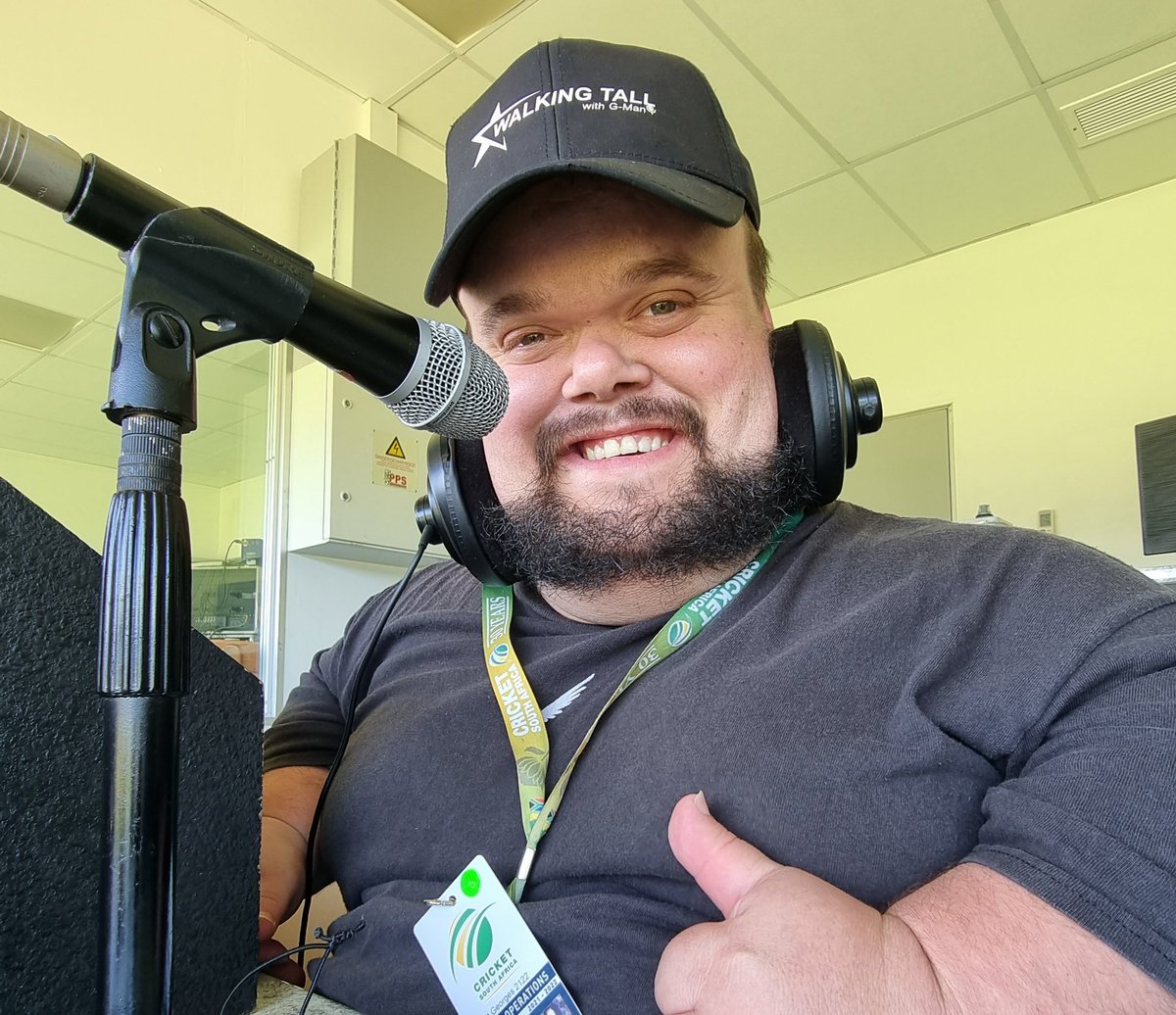 Thank you to <a href="/OfficialCSA/">Proteas Men</a> and EP Cricket for making my dream come true by allowing me to be the Stadium Announcer during the #CSAT20Challenge! #BePartOfIt