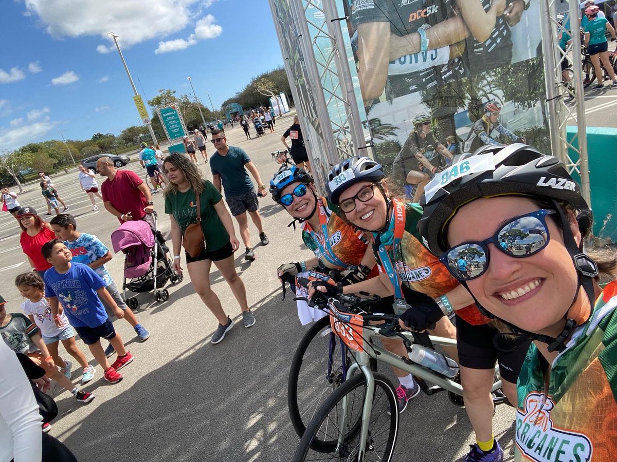 maritza_alencar's tweet photo. Thank you to everyone who supported my ride! We made it to the finish line but our work continues @sylvestercancer 🙌🏼#inpursuitofyourcure❤️ #onefightoneteam #DCCwithme #DCCXII🚴🏻♀️ https://t.co/8XG0ophJc4