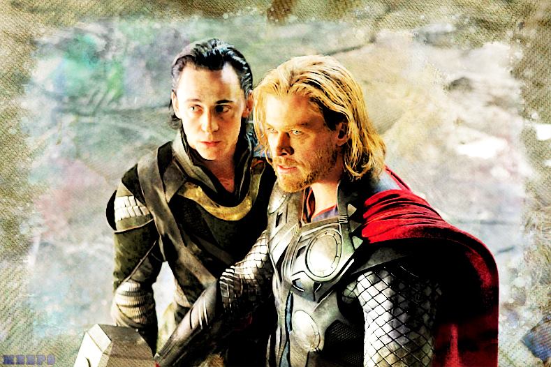 Yes, yes, I know what the movies say. I even know what the original Norse myths say, which is something else entirely. But - here is what my imagination claims:

TEXT: What's really going on at Asgaard

LOKI: Yikes! Mum's mad at me - can I hide behind you?

THOR: Yeah - I (+) https://t.co/tnEecgcueF