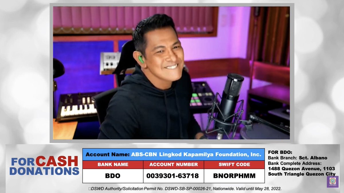 ASAPOfficial's tweet image. Simula na ng pasabog concert performance ni Mr. Pure Energy, tutok na! 

#TulongKapamilya
#AnditoTayoParaSaIsatIsa
#ByRequestGaryV

DSWD Authority/Solicitation Permit No. DSWD-SB-SP-00026-21, Nationwide. Valid until May 28, 2022.