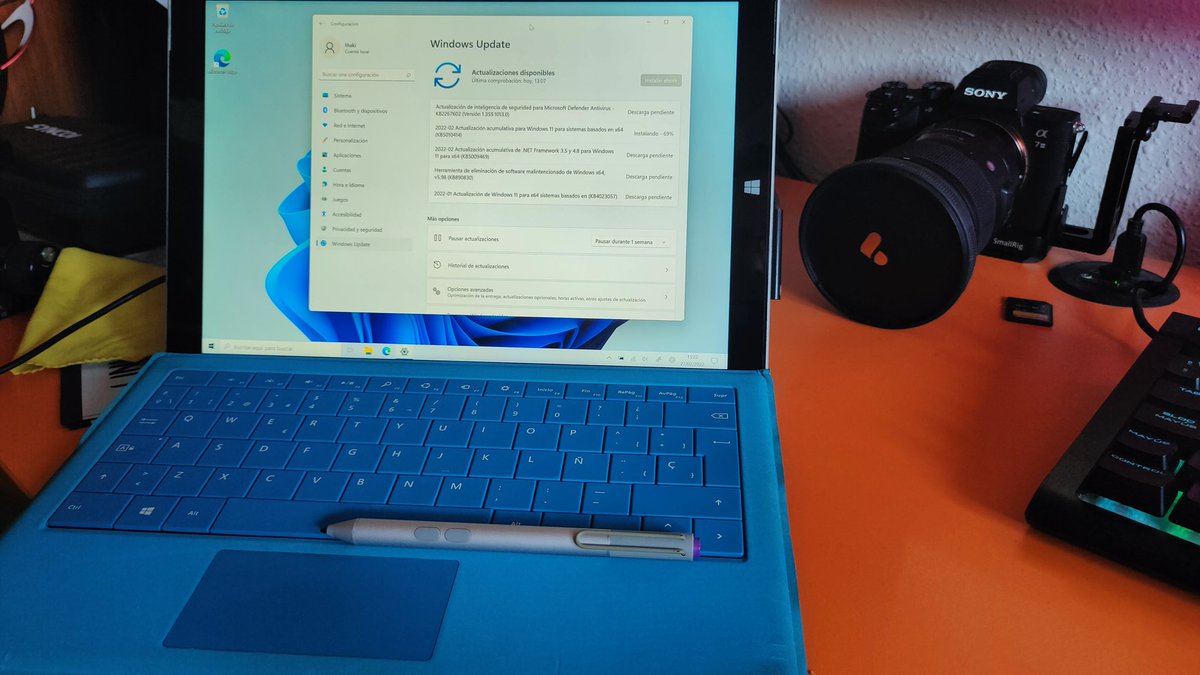 hulrrich's tweet image. Una nueva vida para la Surface Pro 3 con #Windows11Pro va de lujo @microsofterses 👌

#SurfacePro3 #SurfacePro #Microsoft