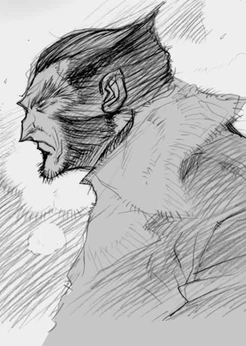 ローガンさん。

ジム・リー画のリボーン版X-MENは当時鮮烈でした。 