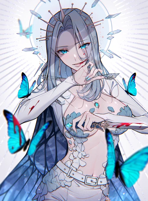 VtuberのAmaLee様です🦋

Skebリクエストありがとうございました!
#MonARTch 
