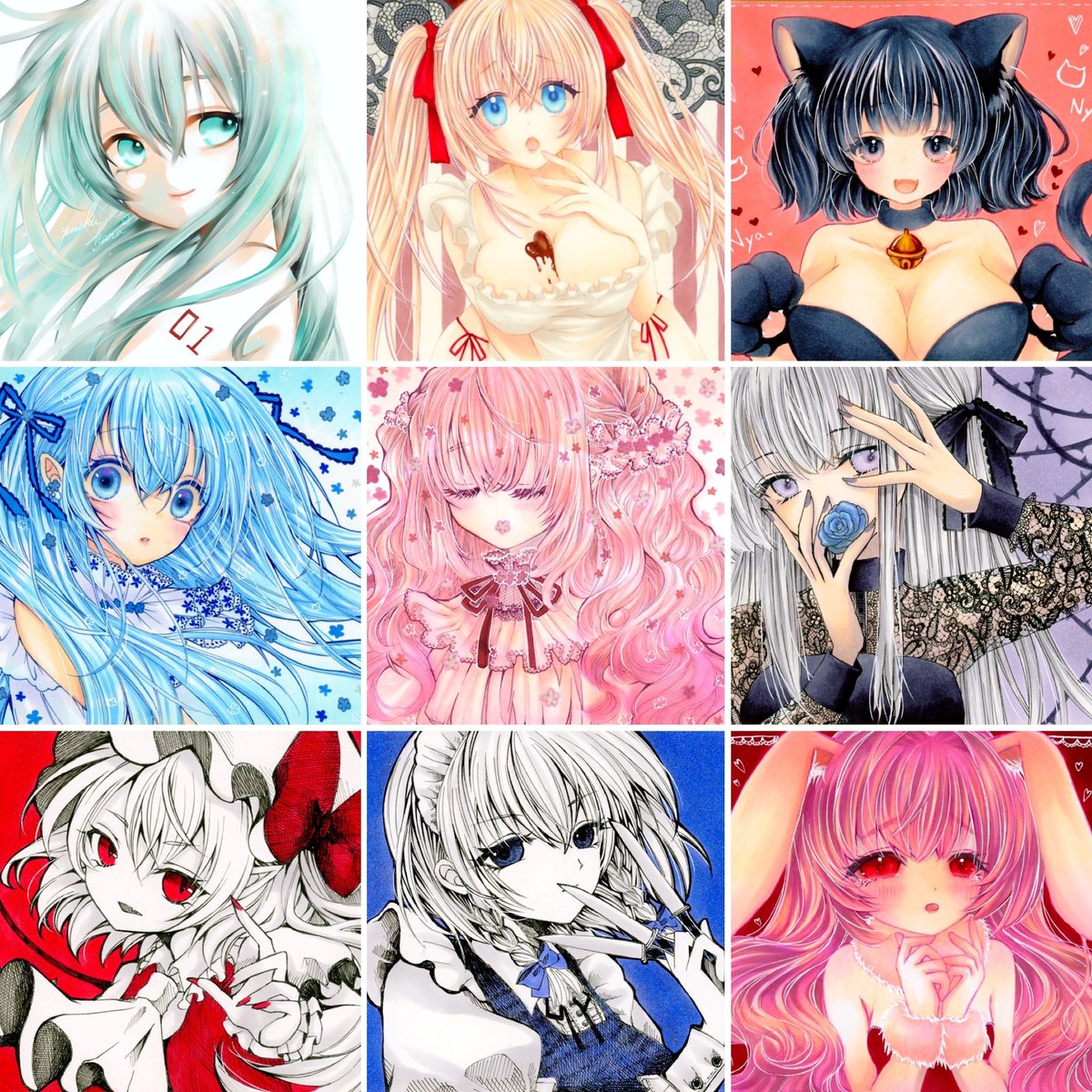 2月もたくさん描きました🥰✨

 #今月描いた絵を晒そう
#コピック 