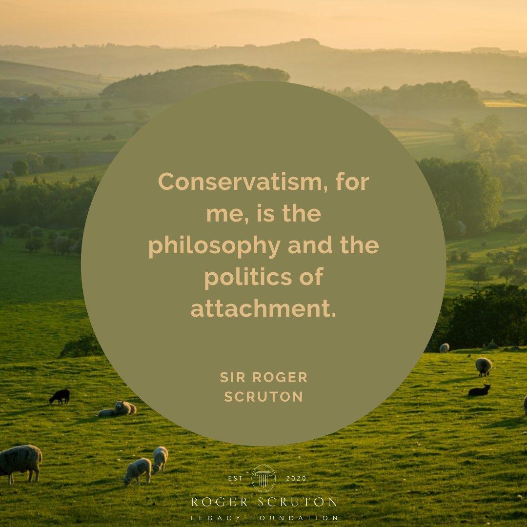 Today would have been Sir Roger Scruton's birthday!

Let's raise a glass, or perhaps a book, to his memory and legacy 🍷📖