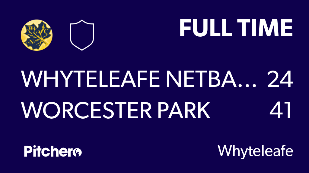 Whyteleafe Netball tweet media