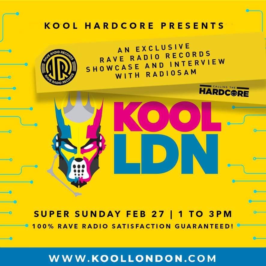 We're LIVE today on KOOLLONDON.COM from 1pm showcasing all the tracks from the forthcoming album Calling The Hardcore Volume 3. 🎵🎧

Plus I'll be giving away a super exclusive vinyl test press of the triple disc album and x2 tickets to CTH #008 on the 18th March. 💥💥