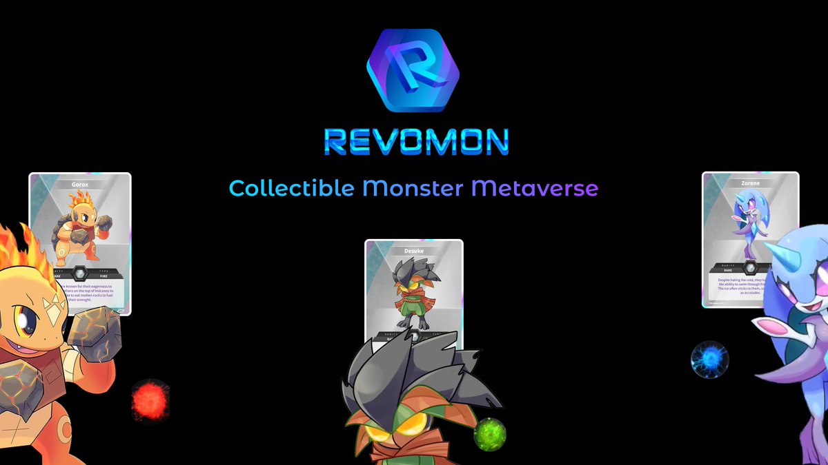 RevomonVR's tweet photo. Sum-up about what's coming in the next days:
▶️#Revomon 1.7 game version (28th)
▶️#Monthly & Compensation Airdrop (1st)
▶️#Eggomon & Booster pack sales (1st week of March)
New monsters, new items & new maps !
What would you like most? https://t.co/msBKa3ma02