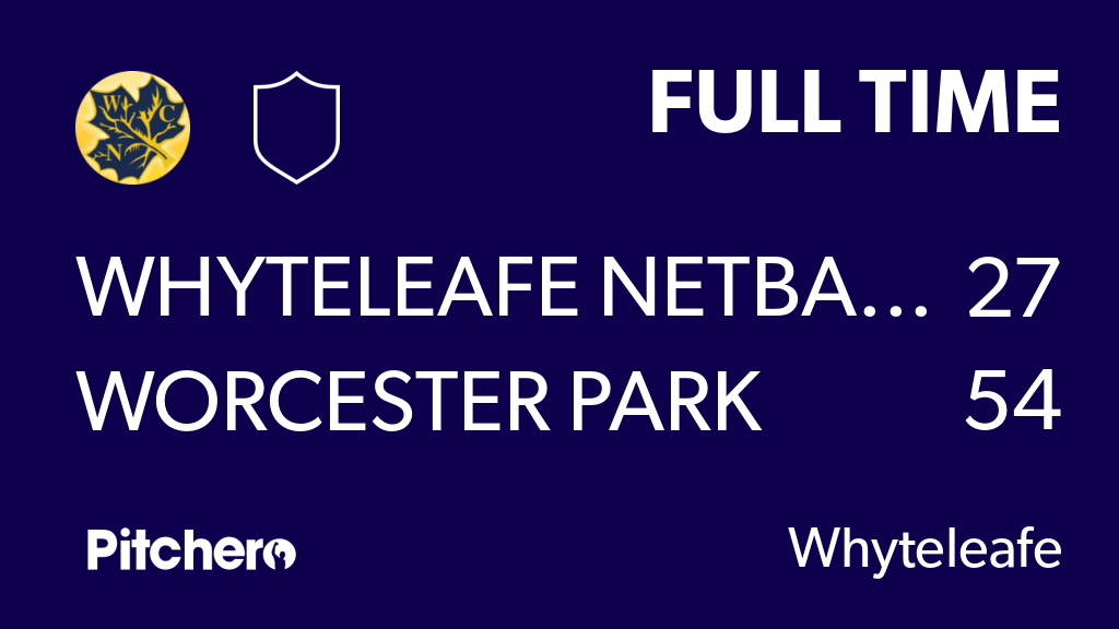 Whyteleafe Netball tweet media