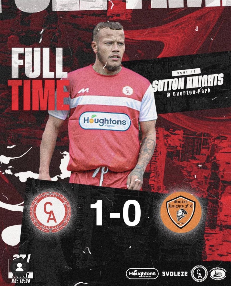 “ITS SUNDAY LEAGUE MATE”

It sure was fella 👍🏼, Massive performance from the boys today in the Cup against a team in the division above, should of scored 3/4 but you know shooting problem. Normal really. 

Onto next week,the big semi final fixture😍🤌🏼

Goalscorer; Jesus ⭕️❤️🤍