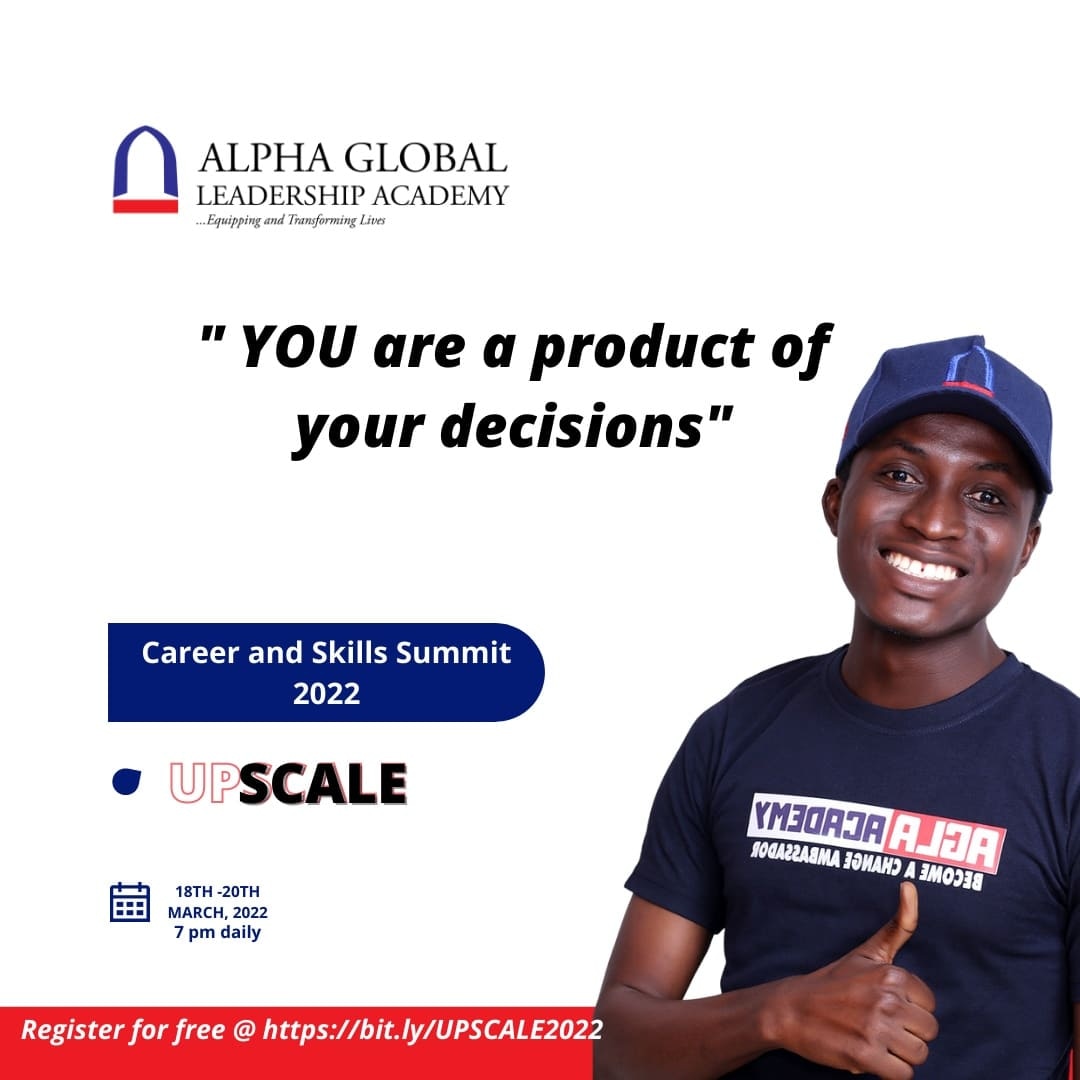 aglaacademy's tweet photo. You make choices every moment of the day from sunrise to sunset, and from childhood to adulthood, even to your declining years.

Taking decisions about certain things seems quite easy or otherwise. 

Reg for FREE via https://t.co/fw09U2kqyV 

#Upscale2022 
#AGLASummit2022 https://t.co/nI96F9vopH