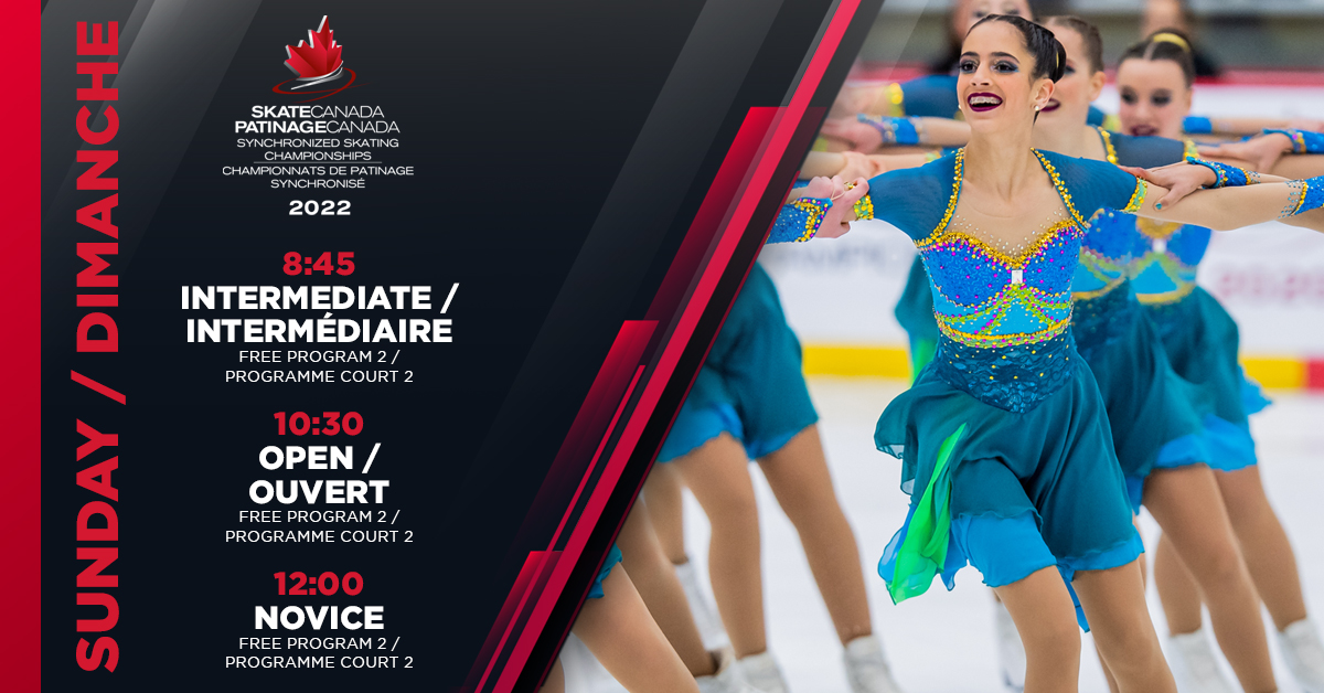 SkateCanada's tweet photo. #Synchro22 is coming to an end 😭, but our energy levels are still high! Tune in and don’t miss a minute of the last day of synchro action!
https://t.co/iFWrWwbGfR
#CreatingHistory https://t.co/oGZ9x6DCEZ