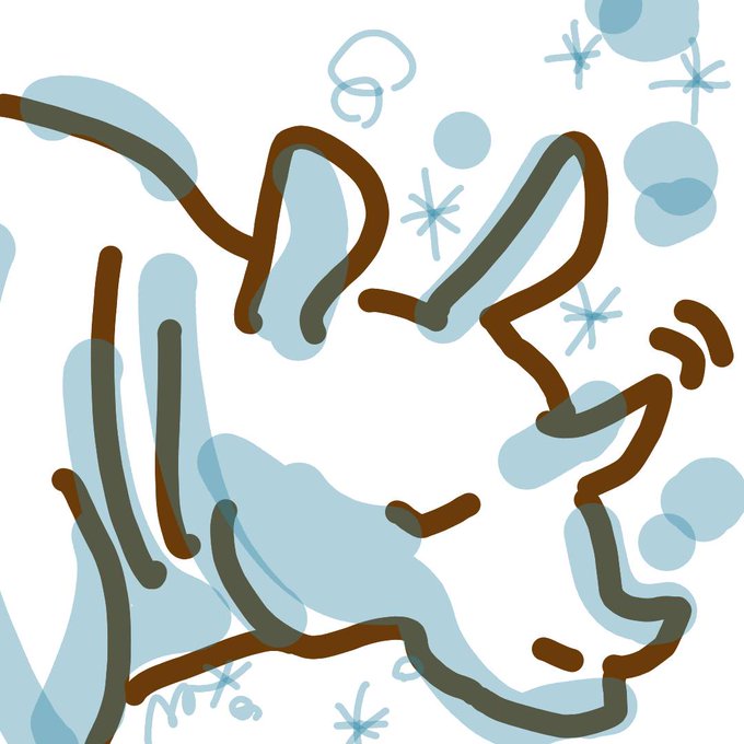 犀のtwitterイラスト検索結果 古い順