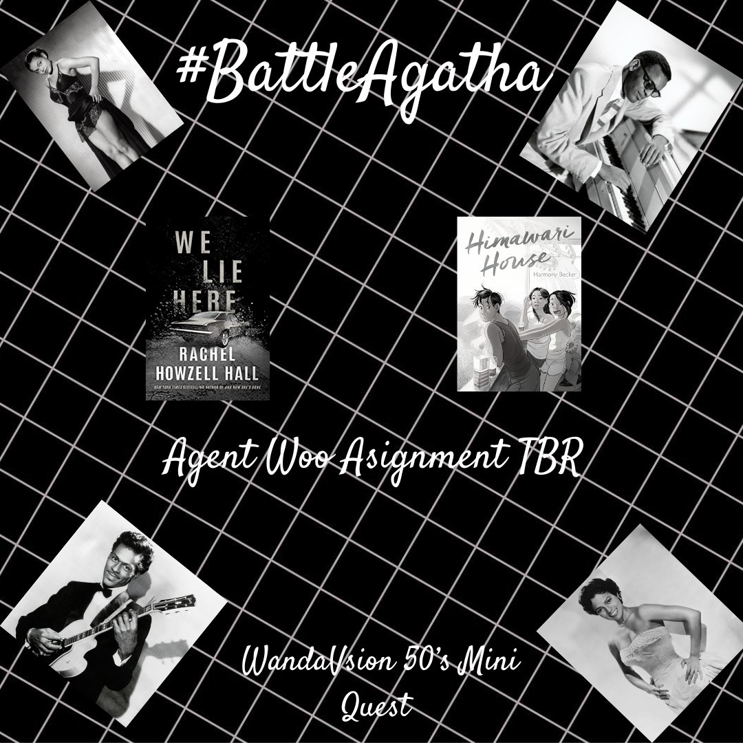 WandaVision 50’s Mini Quest #BattleAgatha <a href="/AvengersReading/">Avengers Iniative Reading Challenge</a> 

I also used this as an opportunity to post what books I’m reading for Agent Woo’s assignment😍