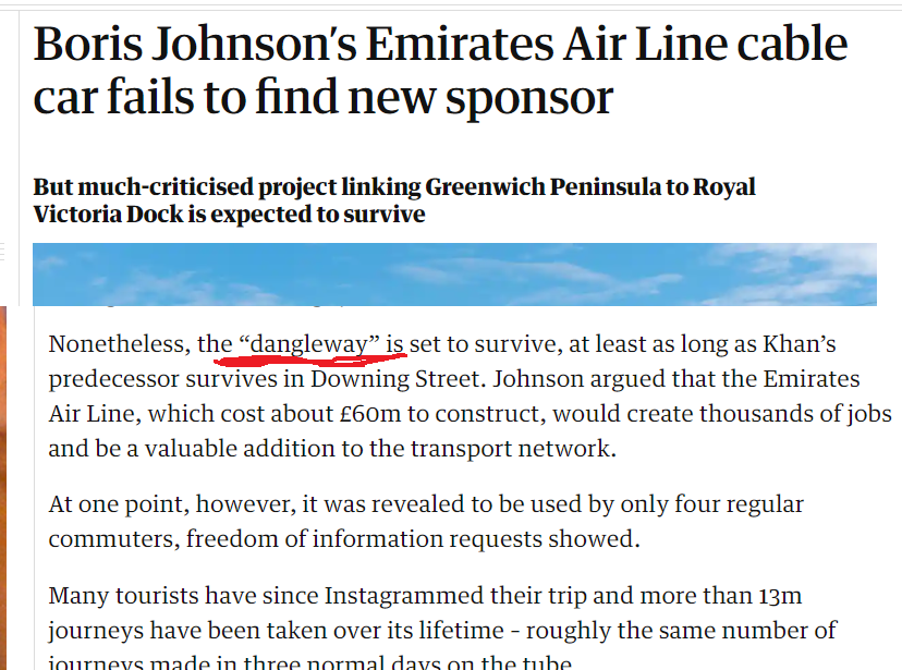 Dangleway's tweet image. fanks @GwynTopham at the grauniad for getting my naem right! at last! mayeb now the flighty peeps are popping off, my @tfl frends can use my offiscial name jsut as god ninteded: TEH DANGLEWAY!
:)