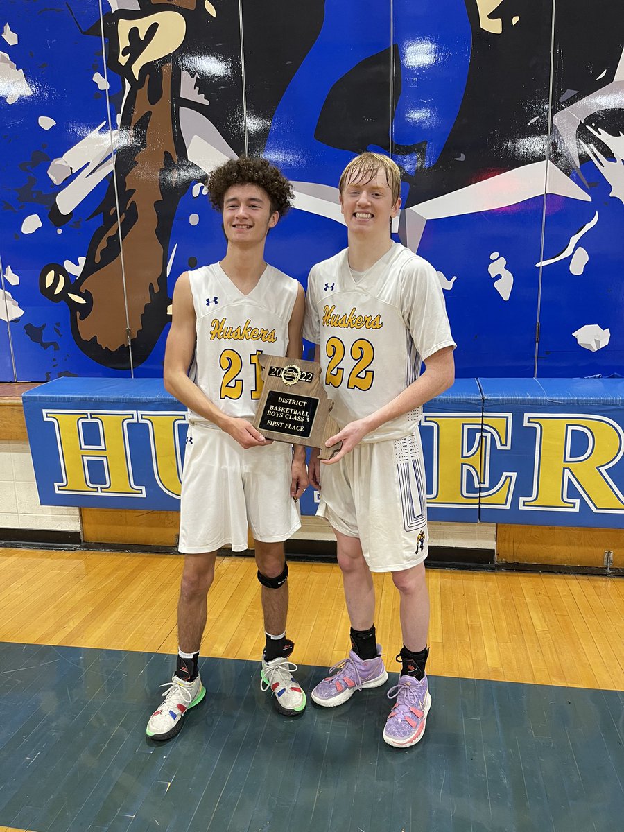 District Champs 76-71 over St. Michael’s in double OT!!! It was a total team effort and I couldn’t imagine a better group of guys to get it done with! Sectionals up next!