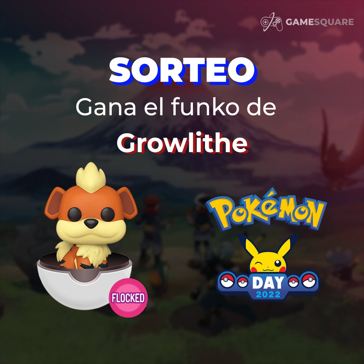 SrXamork's tweet image. ⚠️💥 ¡SORTEAZO Pokémon! 💥⚠️

 🎁 GANA un Funko de Growlithe Floked 🤯
¡¡Un Funko MEGA EXCLUSIVO!! 🔥
¿Cómo participar?

🔁 RT + Follow a mí y a @GameSquareApp 
¡ASÍ DE FÁCIL! 😍👏🏼
⏱ ¡Tienes hasta el 05/03/2022 a las 23:59!
