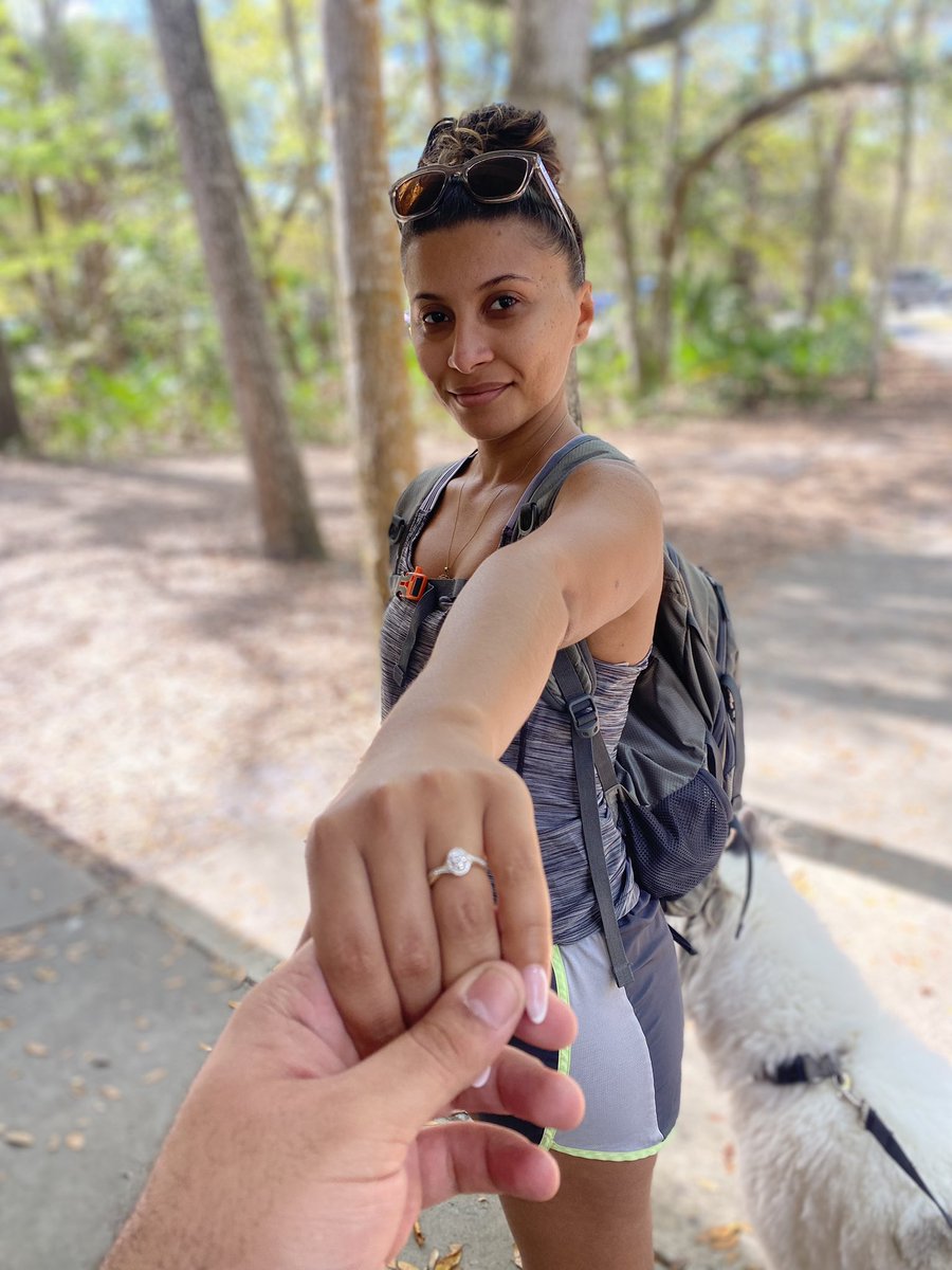 So we did a little thing… 💍 #JustEngaged