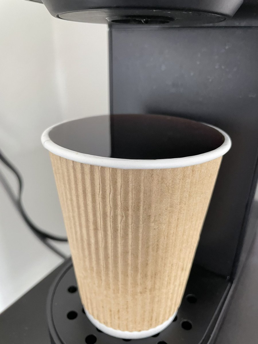 I made this coffee in my hotel room and it filled exactly to the brim

I don’t know what to do I am so scared I flew too close to the sun I am so sorry