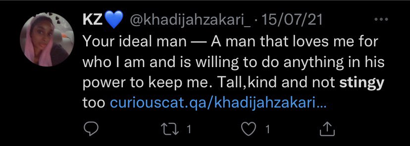 One_Nation2's tweet photo. Tall, rich, kind and not stingy it’s called “preference” it’s the double standard fro me. https://t.co/AIH04ErTU2