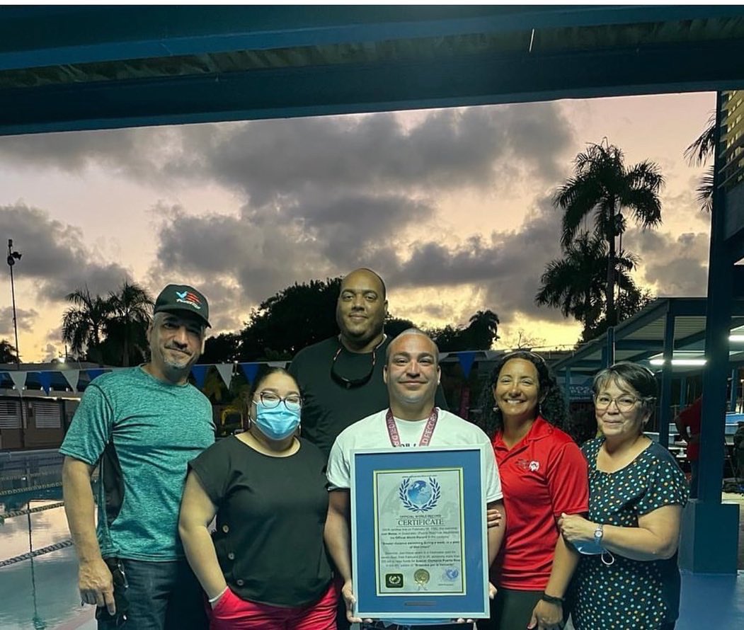 OWorldRecord's tweet photo. Joel Matos completes the distance and reaches 200 kilometers and achieves the #officialworldrecord #worldrecord #worldrecords #worldrecordattempt  #worldrecordholders  #worldrecordholder #weltrekord #officialworldrecord #PuertoRico https://t.co/bdG2xn3PYP