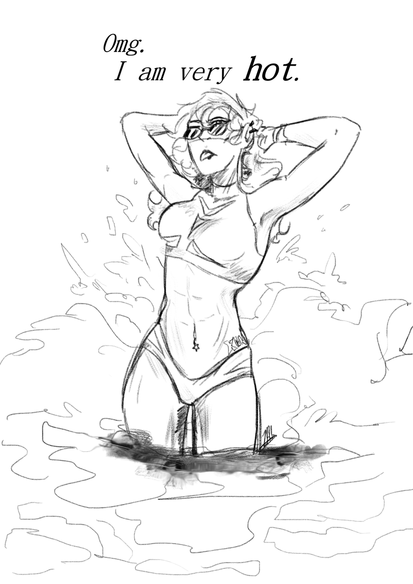ZamyRose22's tweet photo. Andamos hot😈🔥
#konel #connerkent #femkonel #superboy #femconnerkent #bottomkon #sketch https://t.co/8Hd0QVeL3z