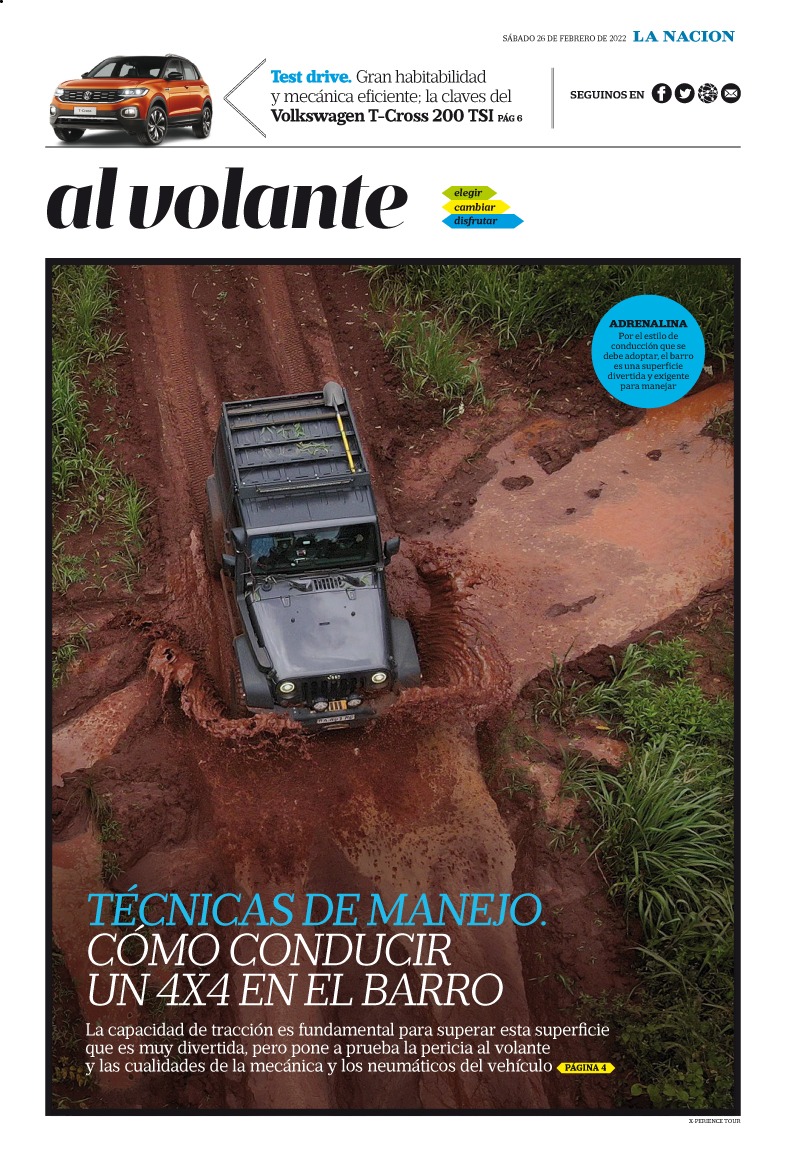 LNautos's tweet photo. Ya que llovió tanto, nada mejor que unos buenos consejos de @xperience4x4 para manejar en el barro con pericia y segruidad. Leelo en https://t.co/CgofdQANpi @LNautos de @LANACION https://t.co/SpnwnHoayA