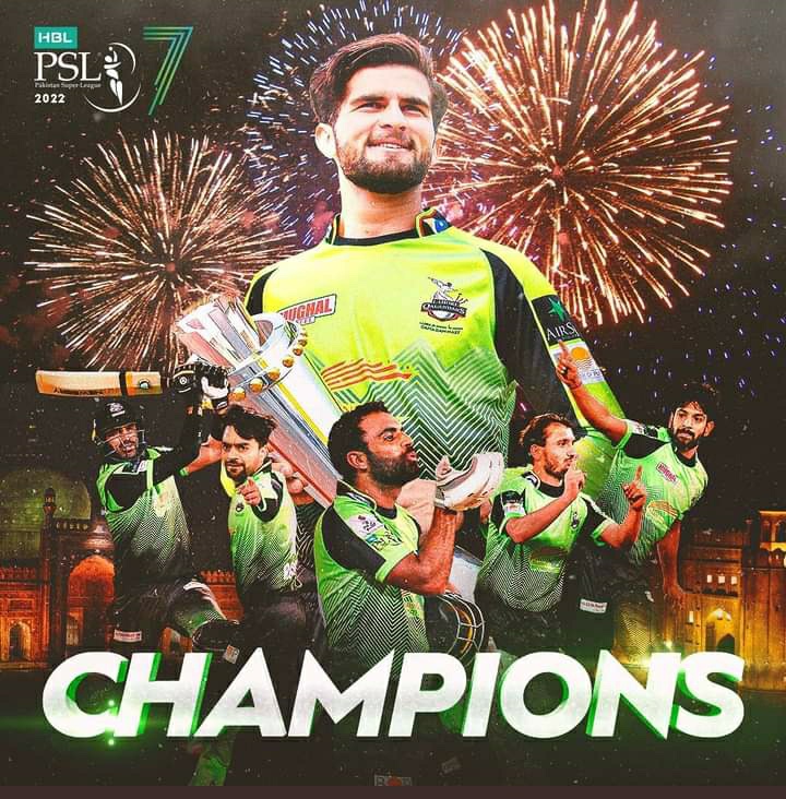 The dream has come true, they've waited years for this. Qalandar Lahore Qalandars! Every Pakistani won today!

#PSLFinal #Lahoreqalandars #MSvLQ  #PSLFinal2022