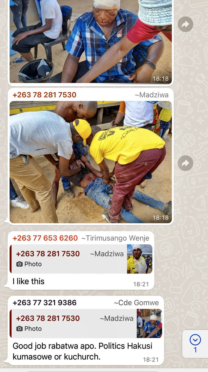 #Diaspora
Please call the devil's behind the Kwekwe violence, text them on whatsap and ask them why they planned the Kwekwe violence. Use Zim numbers if you're brave. This cannot continue

#CCC
#Ngaapindehakemukomana 
#YellowSunday 
#Zimbabwe