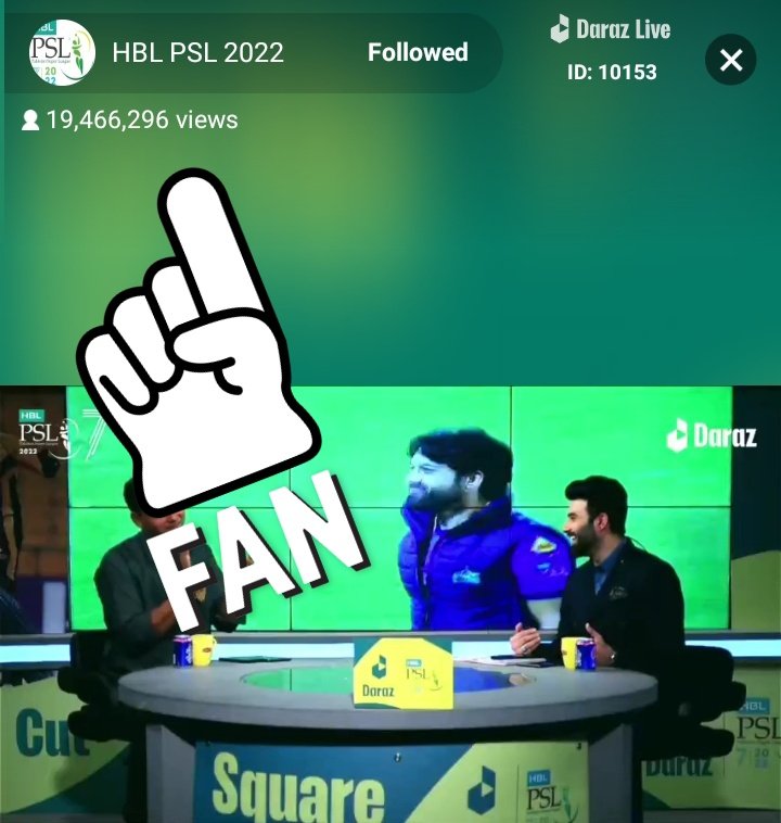itsBabarAli's tweet photo. 19,466,296 viewers Only on #Darazapp #PSLFinal @thePSLt20 at it's best #LQvMS https://t.co/qIH5cVQqkb