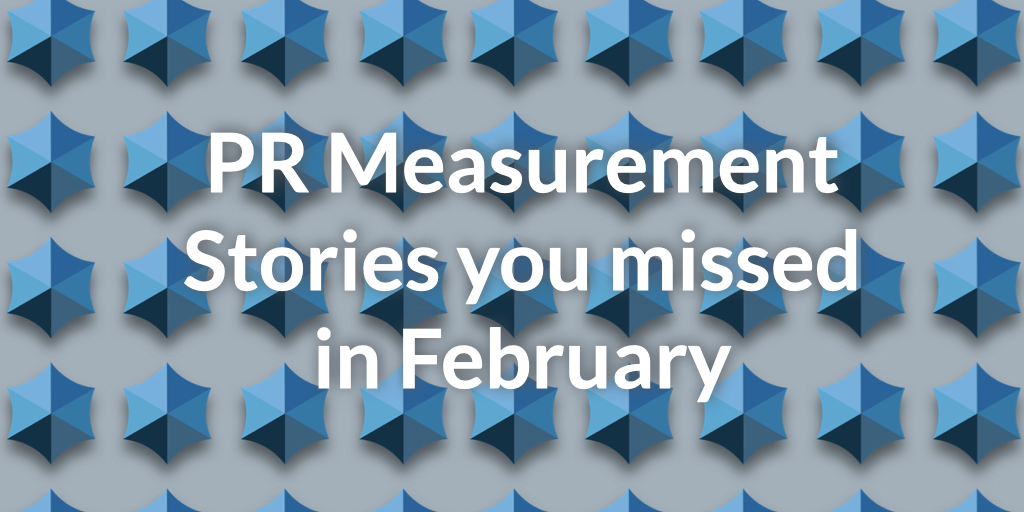 February's #PR #Measurement news sees #OSINT come into its own. Meanwhile <a href="/gwidotcom/">GWI</a> raised funds, <a href="/Notified/">Notified</a> partnered with <a href="/Nasdaq/">Nasdaq</a> &amp; <a href="/prweek/">PRWeek</a> and <a href="/TheSILab/">TheSILab</a> released their industry leader lists. Catch the #measurePR stories you missed last month: bit.ly/PRM0222