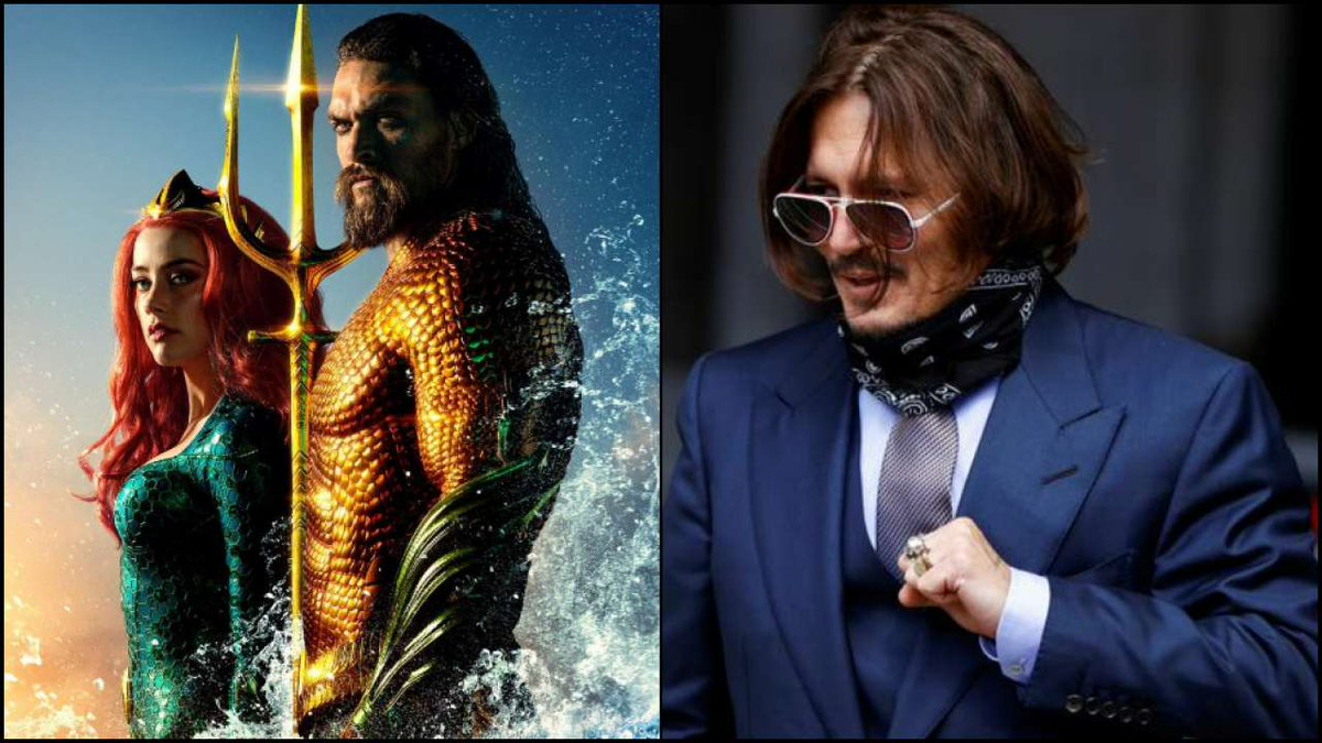 priceoreason's tweet image. BREAKING: Warner Bros. are concerned people will associate Aquaman 2 with the Johnny Depp vs. Amber Heard trial. They're worried about people sharing the following hashtags: #AquamanAndTheLostKingdom 
#JusticeForJohnnyDepp #JusticeForjoJohnnyDeppvirginia2022 #AmberHeardIsAnAbuser