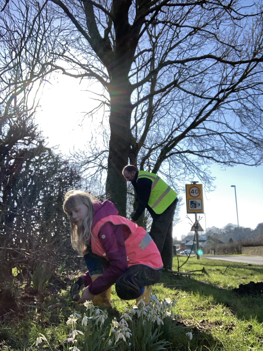 EStormtroopers's tweet photo. Random acts of kindness, we planted 200/600 daffodils, in Endon along the A53. Donated by friends at Fletchers Garden Centre to our charity Matthew’s Memory. + We litterpicked along the way. #RandomActsofKindnes #makingadifference #daffodils #lovewhereyoulive #SundayMotivation https://t.co/MCr4aRJl16