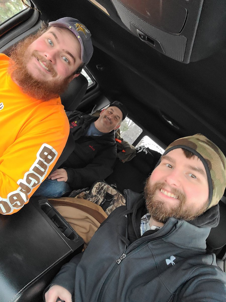 This amateur ice fishing crew is ready to take on #LakeoftheWoods! We'll see what we can catch! #icefishing #MNliving