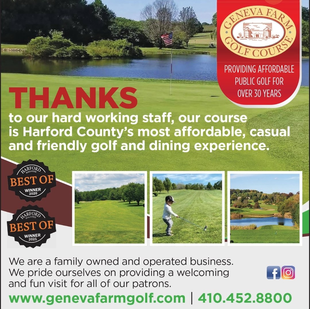 GenevaFarmGC's tweet photo. We are delighted to announce we are Harford's Best for a second year in a row! Thank you for your votes! We are proud of our hardworking staff that goes above and beyond to make your visit enjoyable❤ #genevaforlife #HarfordsBest2021 https://t.co/cPhFefbATV