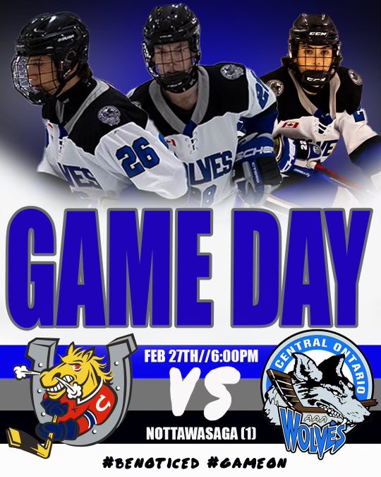 After a hard fought 2-2 tie last night the Wolves travel to Barrie for Game 2