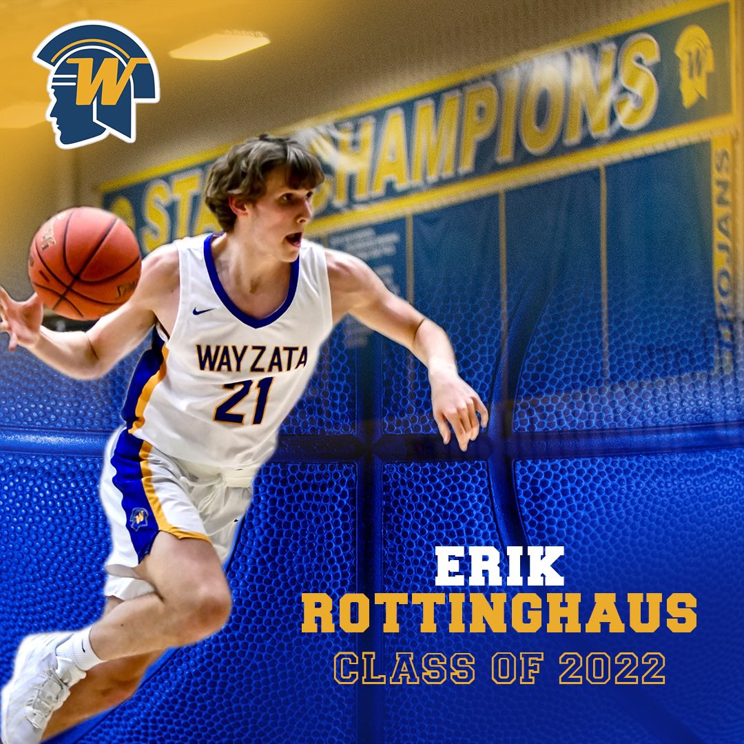 WayzataBHoops's tweet photo. It's Senior Week! We will be celebrating our seniors all week long.  #21 Erik Rottinghaus @ErikRottinghaus https://t.co/v11JLv6Llb