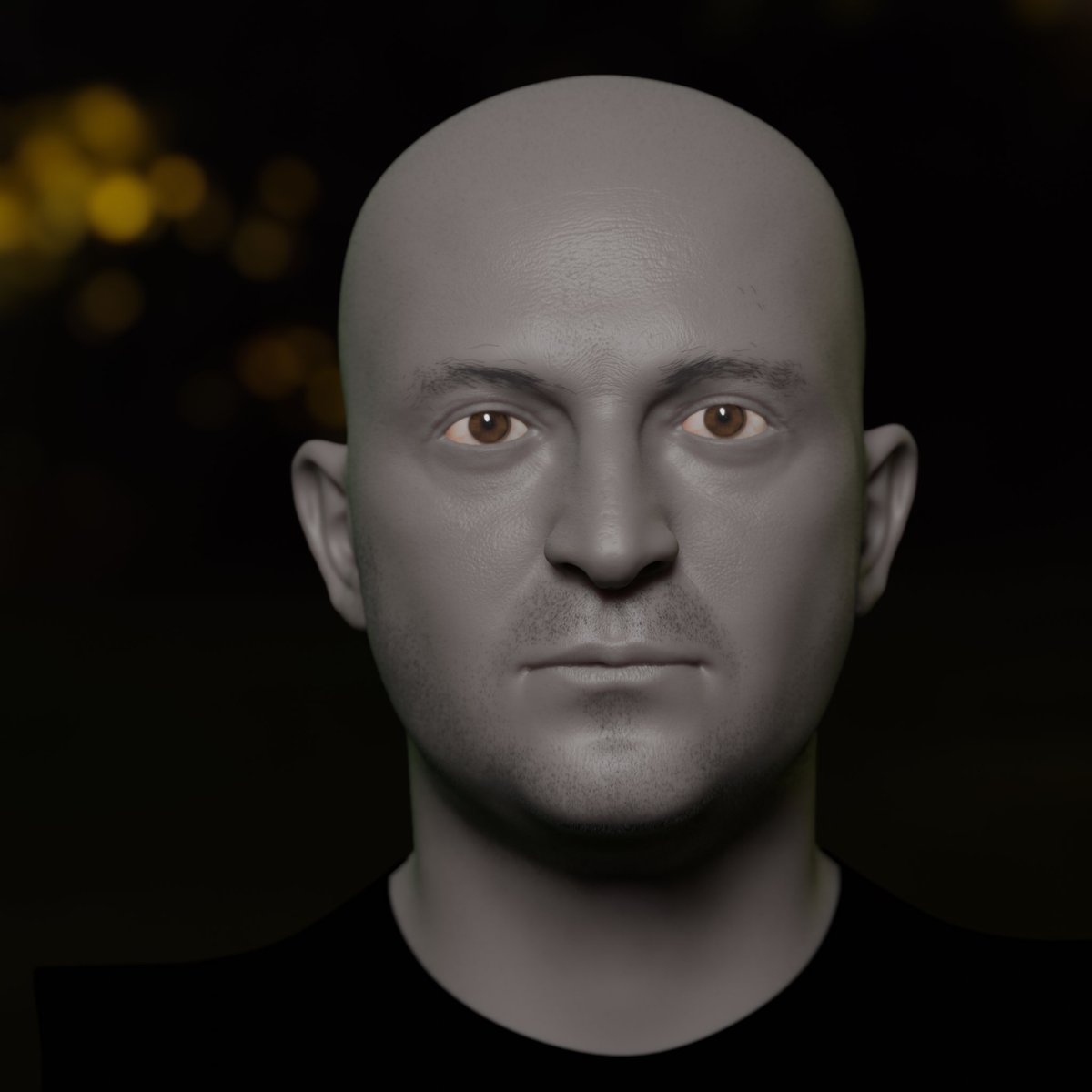Manic_MG's tweet photo. Getting back into head sculpting. still a WIP #b3d https://t.co/pySYUX54RR