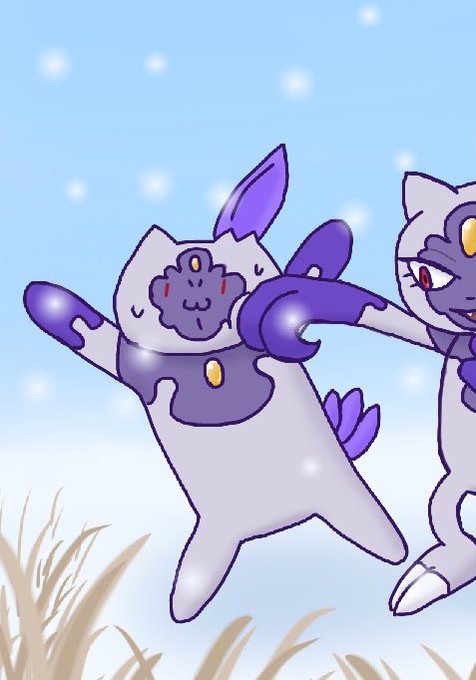 猫ポケモンのtwitterイラスト検索結果