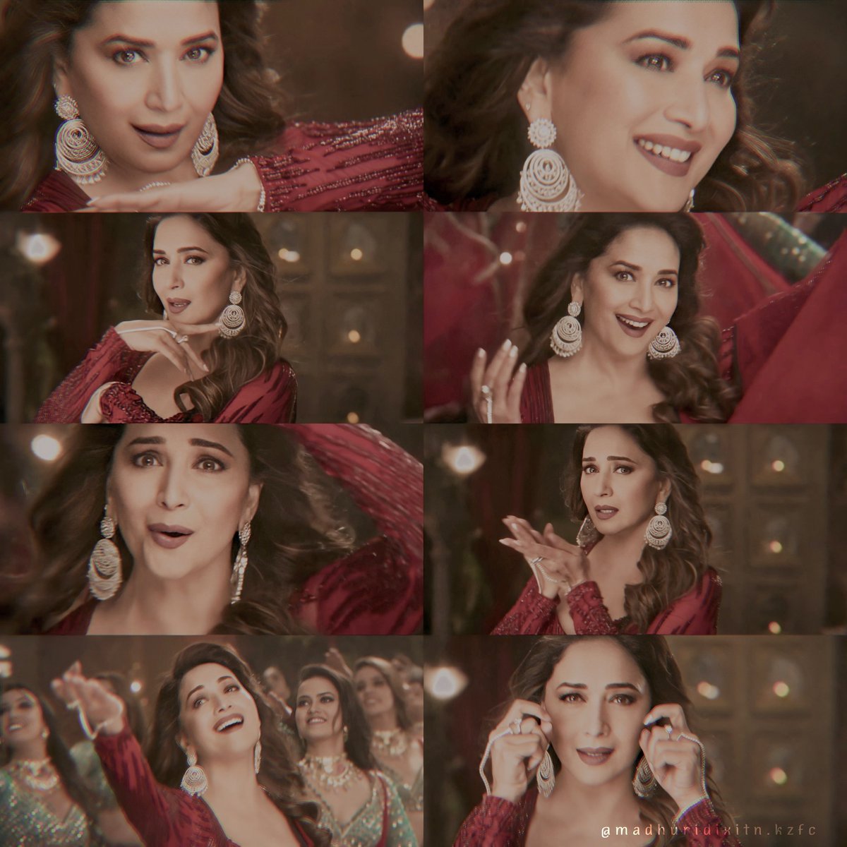 md_kzfc's tweet photo. @MadhuriDixit in the song #dupattamera is so beautiful, gorgeous and charming ❤️
She handled every move so easily 👌
#thefamegame #MadhuriDixit https://t.co/XCO7C86H0I