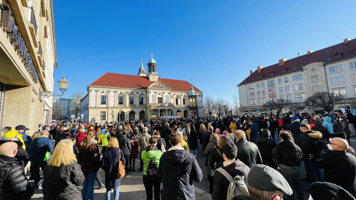 Wir stehen hinter euch! 🇺🇦 #UnitedWithUkraine #md2702 #germany #magdeburg