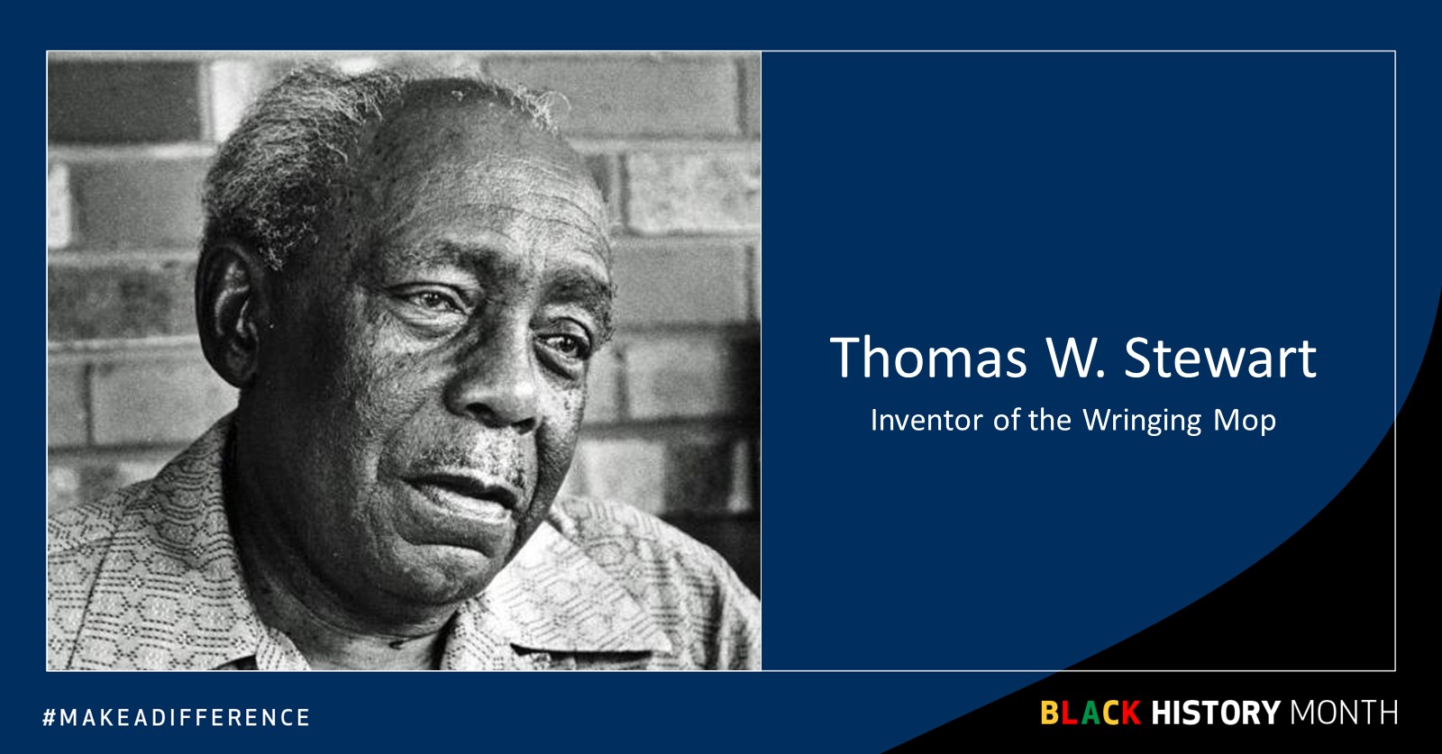ABM Industries on X: "Meet Thomas W. Stewart, inventor of the wringing mop.  Thomas' patented a new type of mop that included a clamp that would wring  out water using a lever.