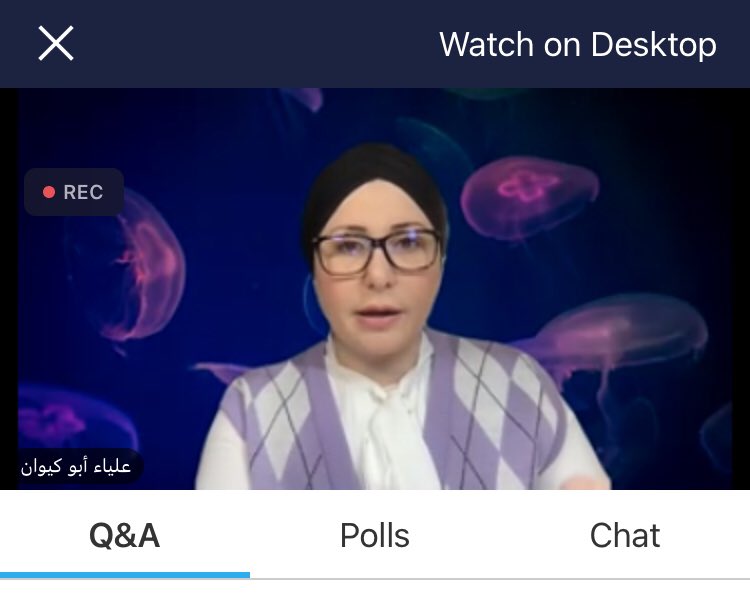 حديث الدكتورة @DrAbukiwan رائع في حوار العلماء على مواقع التواصل الاجتماعية🙌🤍

#AFSMCx22 #استشراف_المستقبل <a href="/ArabForumSMC/">المنتدى العربي للإعلام والتواصل العلمي</a>