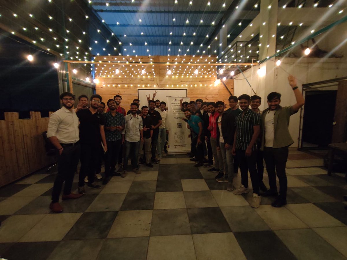 PolygonIndore's tweet photo. Polygon Guild Indore hosted it's first event! Thanks @_itspiyush and @impranavm_ for the event and all the participants for showing up and making it such a fun filled session! 
Special Mention: @the_workjar and chayan for helping me out with hosting. https://t.co/OEkrhd2Srb