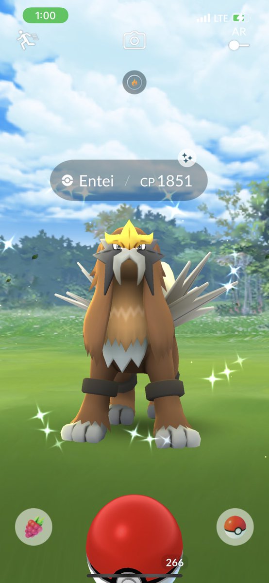 So I may have really messed up and I am hoping I am wrong but one of the wild Entei I clicked on was shiny. I wanted to recorded it so I ran without throwing a ball and then it despawned 😳 Would it have been a guaranteed catch? Did anyone else have one be shiny?