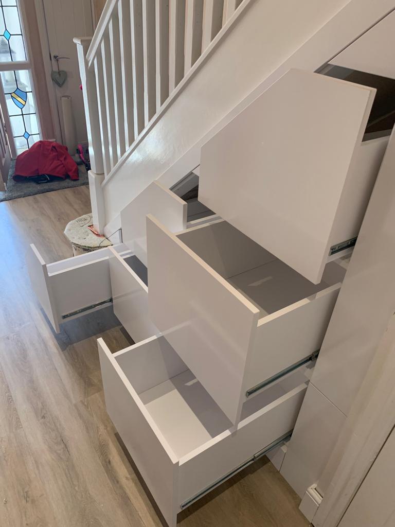 UnderstairsUK's tweet photo. We've done it again!!

Couldn't be happier! Fantastic product and expertly fitted. a company that communicates well but, most importantly, delivers what they advertise to a very high standard.  Cannot recommend any higher Liam #Liverpool #understairsstorage #trustpilot #UKmfg https://t.co/ht06uBz5s9
