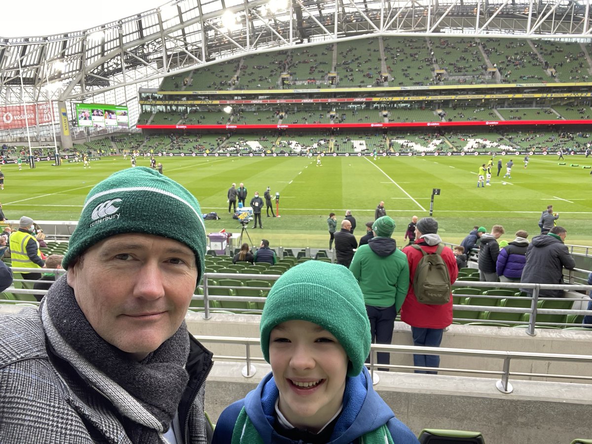 Excited to be at the game #teamofus  
#COYBIG